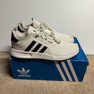 NEW IN BOX Adidas X_plr Sneakers white with black stripes, Men’s size 10